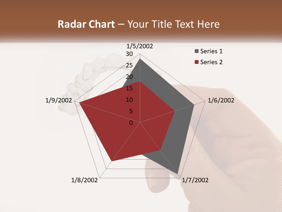 A Person Holding A Toothbrush In Their Hand PowerPoint Template