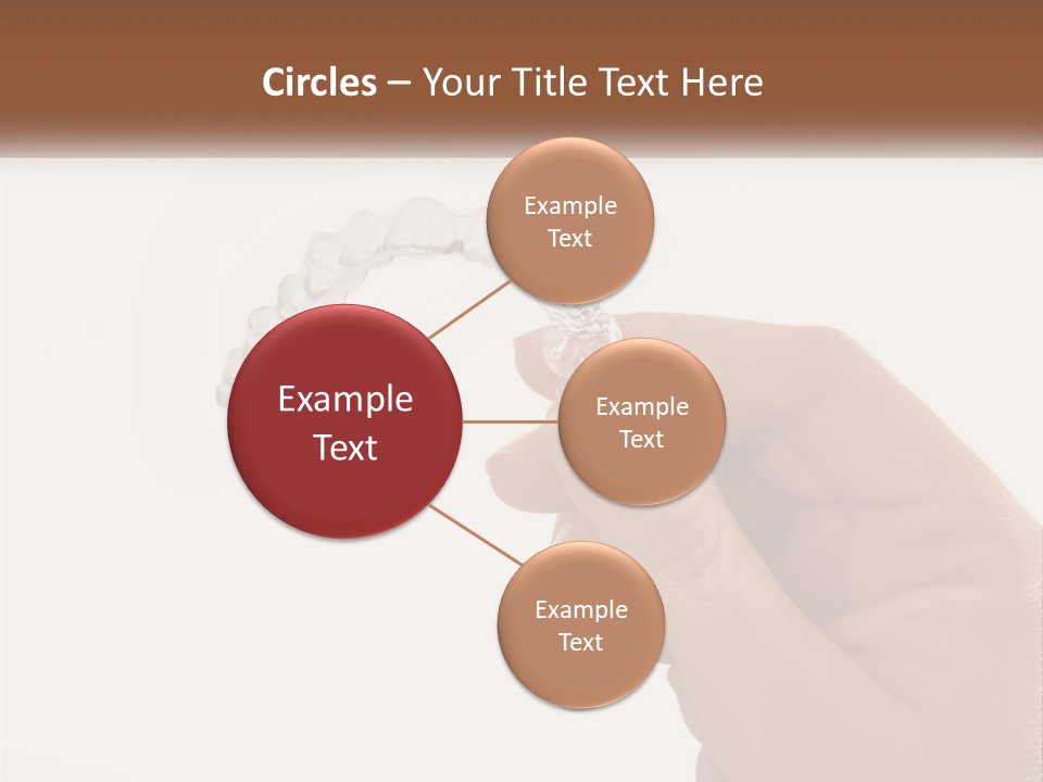 A Person Holding A Toothbrush In Their Hand PowerPoint Template