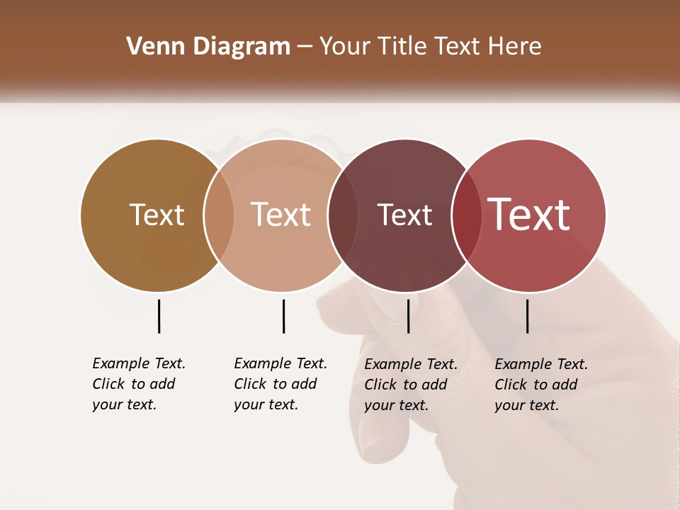 A Person Holding A Toothbrush In Their Hand PowerPoint Template