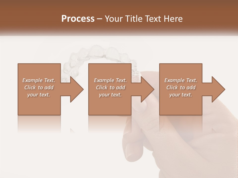 A Person Holding A Toothbrush In Their Hand PowerPoint Template