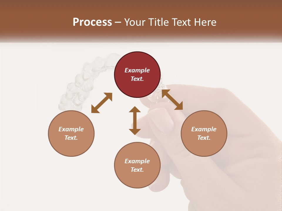 A Person Holding A Toothbrush In Their Hand PowerPoint Template