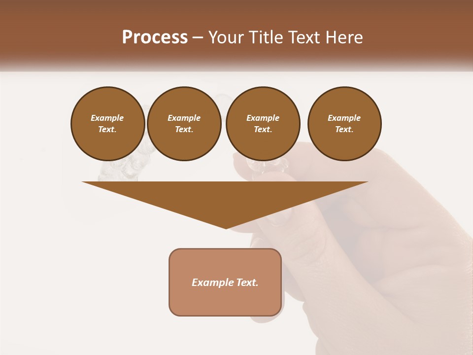 A Person Holding A Toothbrush In Their Hand PowerPoint Template