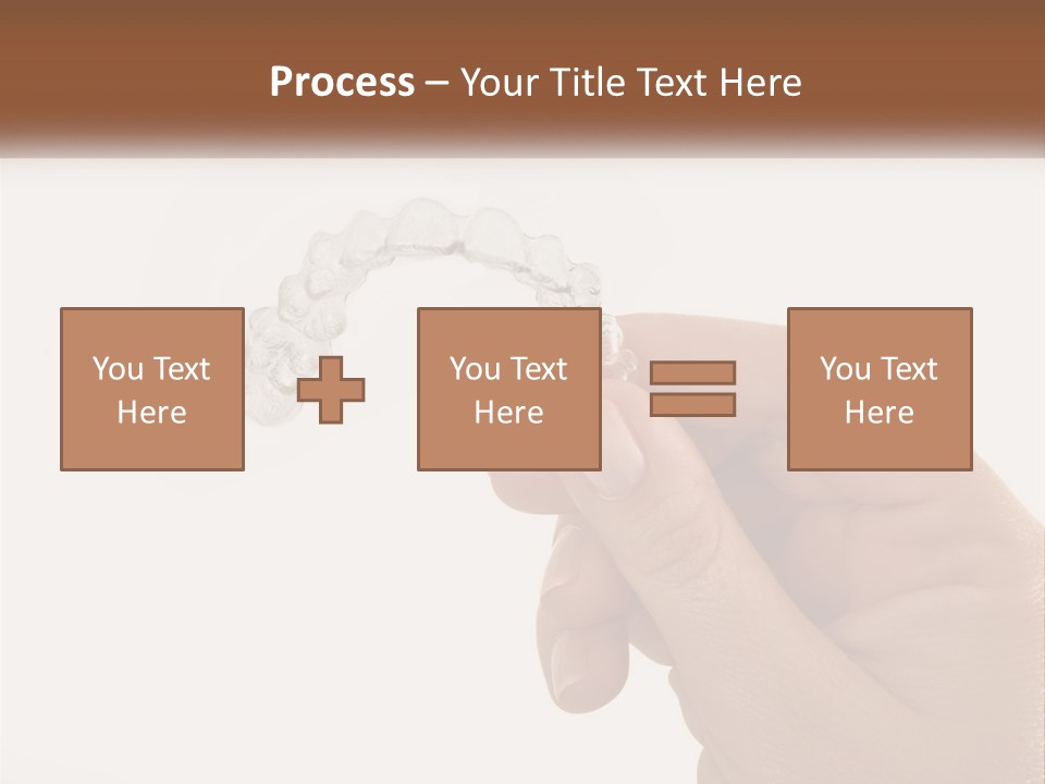 A Person Holding A Toothbrush In Their Hand PowerPoint Template