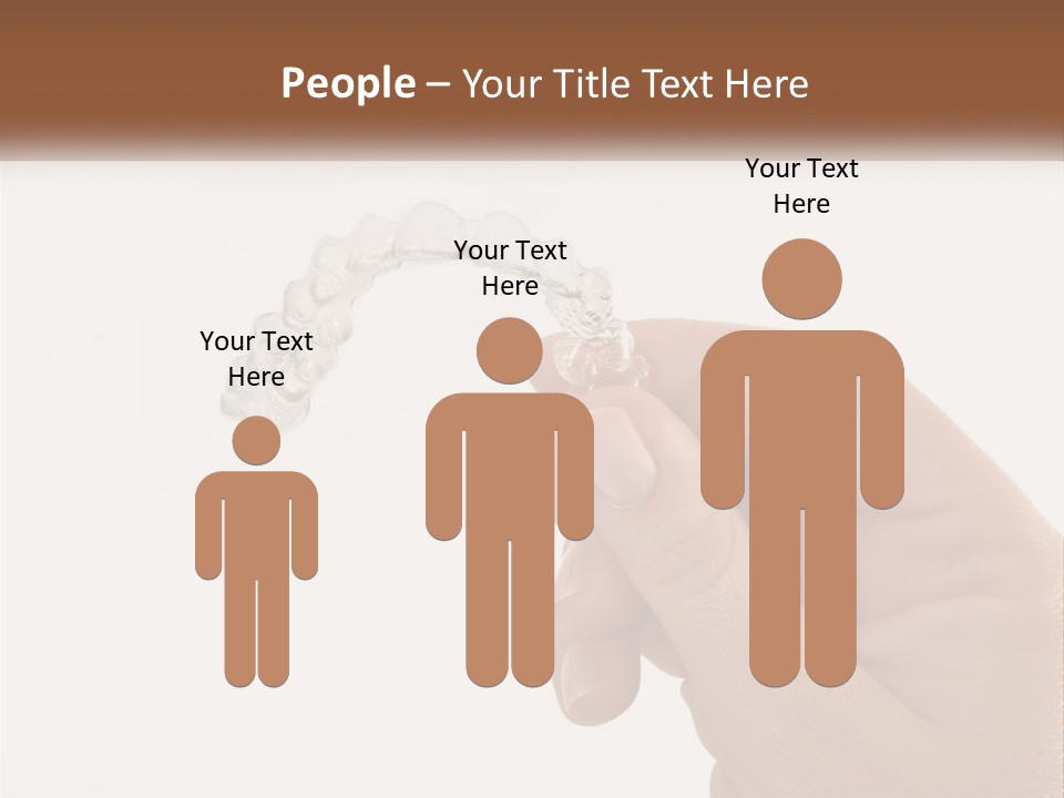 A Person Holding A Toothbrush In Their Hand PowerPoint Template