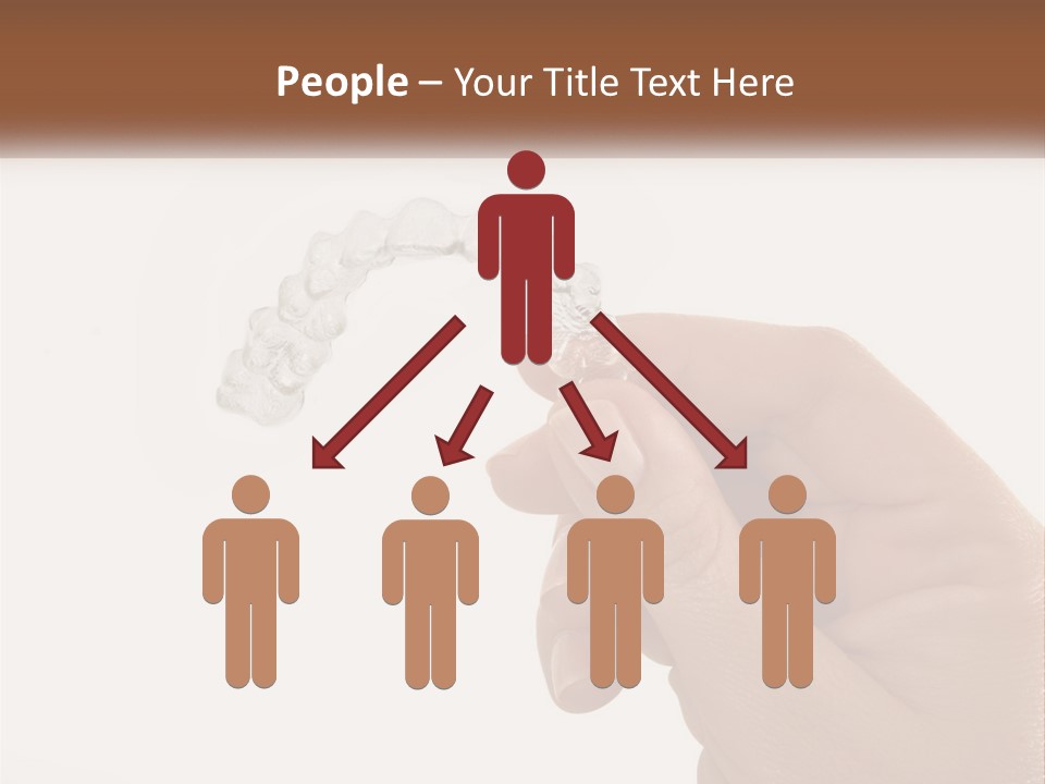 A Person Holding A Toothbrush In Their Hand PowerPoint Template