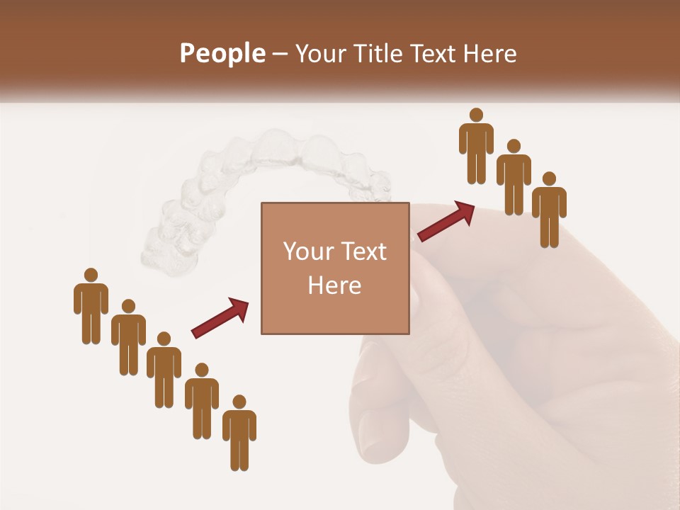 A Person Holding A Toothbrush In Their Hand PowerPoint Template
