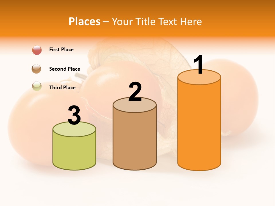 A Group Of Tomatoes With Leaves On A White Background PowerPoint Template