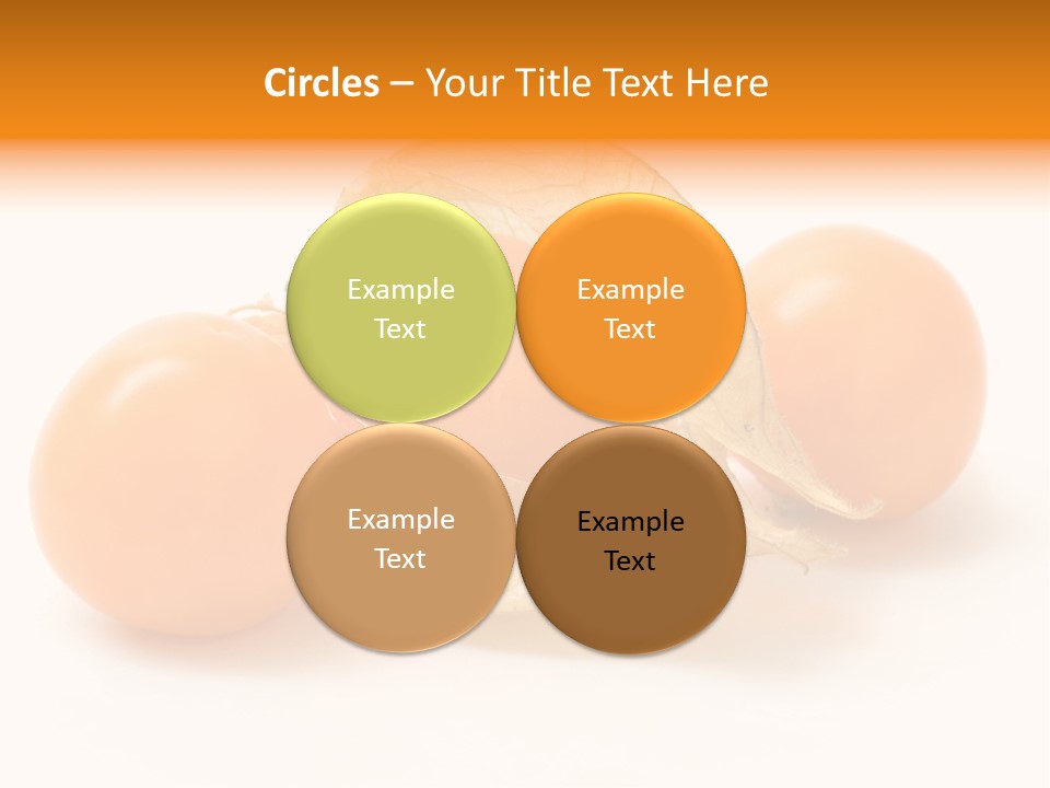 A Group Of Tomatoes With Leaves On A White Background PowerPoint Template