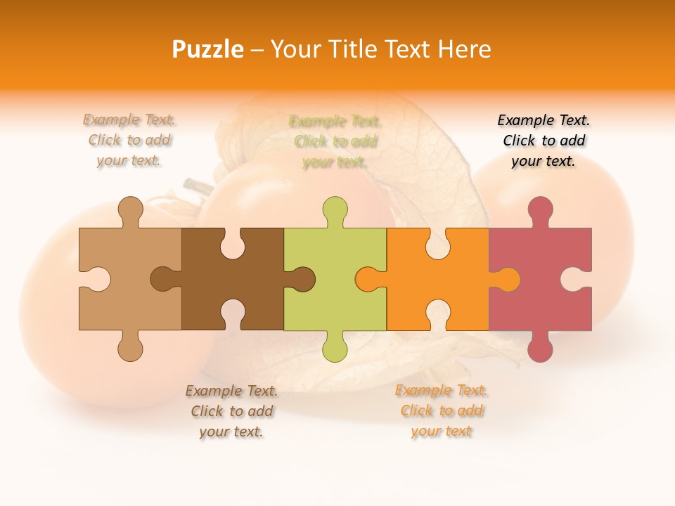 A Group Of Tomatoes With Leaves On A White Background PowerPoint Template