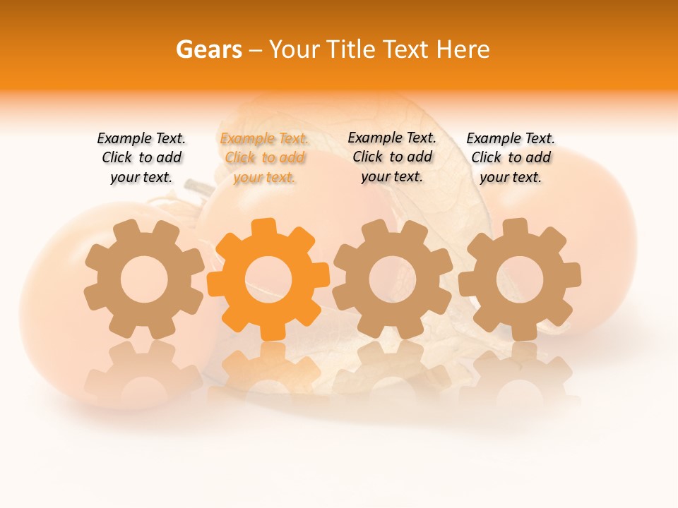 A Group Of Tomatoes With Leaves On A White Background PowerPoint Template