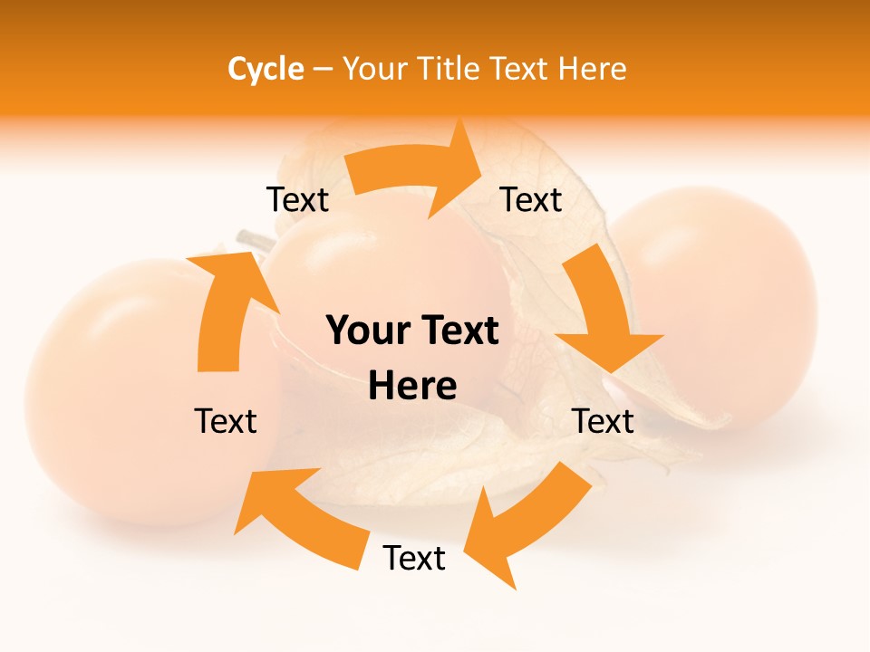 A Group Of Tomatoes With Leaves On A White Background PowerPoint Template