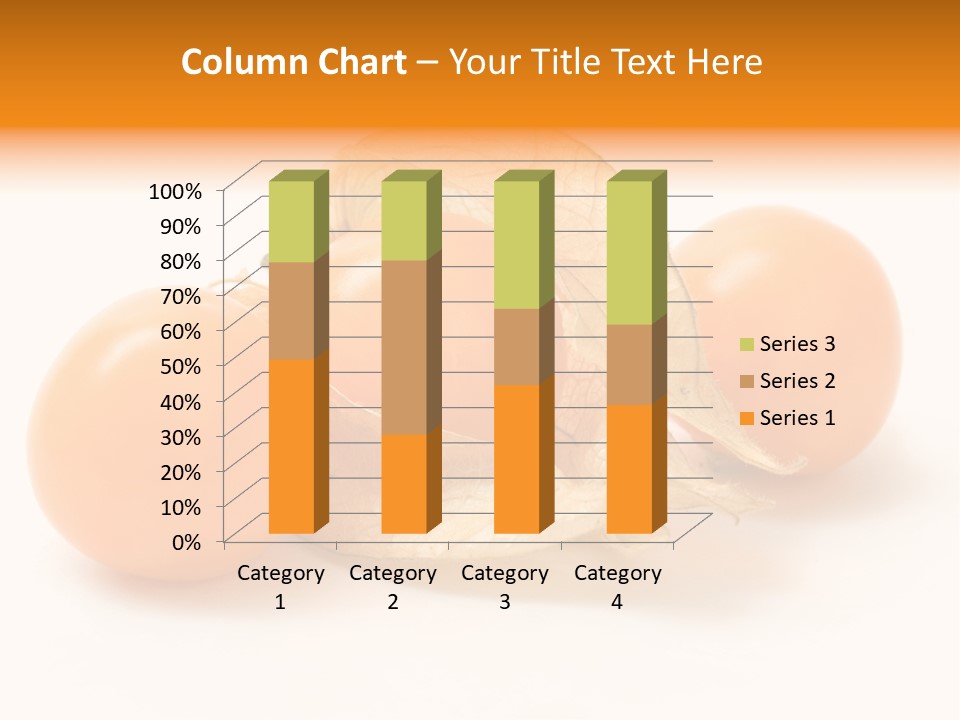 A Group Of Tomatoes With Leaves On A White Background PowerPoint Template