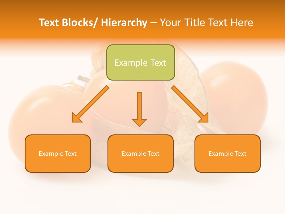 A Group Of Tomatoes With Leaves On A White Background PowerPoint Template