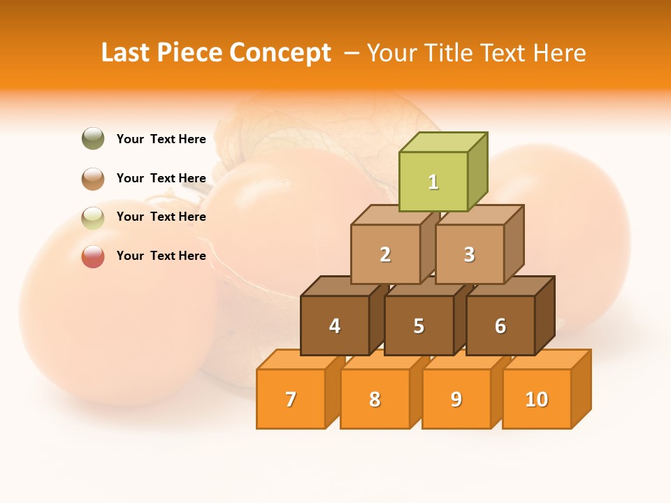 A Group Of Tomatoes With Leaves On A White Background PowerPoint Template