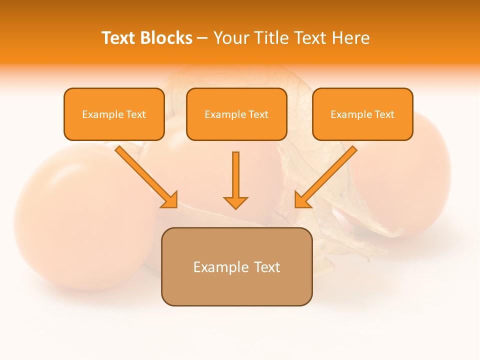 A Group Of Tomatoes With Leaves On A White Background PowerPoint Template
