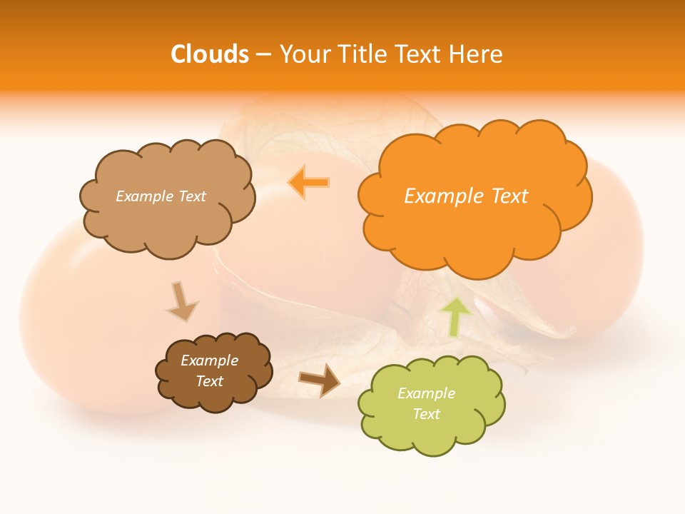 A Group Of Tomatoes With Leaves On A White Background PowerPoint Template