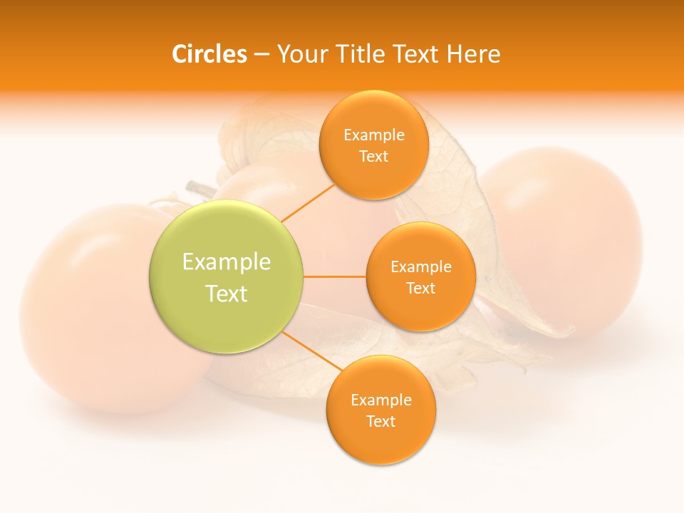 A Group Of Tomatoes With Leaves On A White Background PowerPoint Template