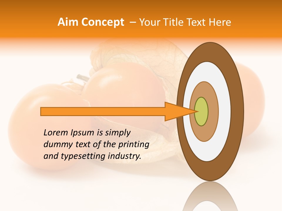 A Group Of Tomatoes With Leaves On A White Background PowerPoint Template