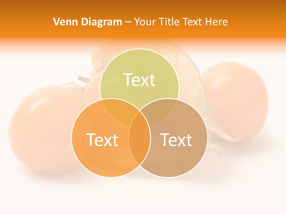 A Group Of Tomatoes With Leaves On A White Background PowerPoint Template