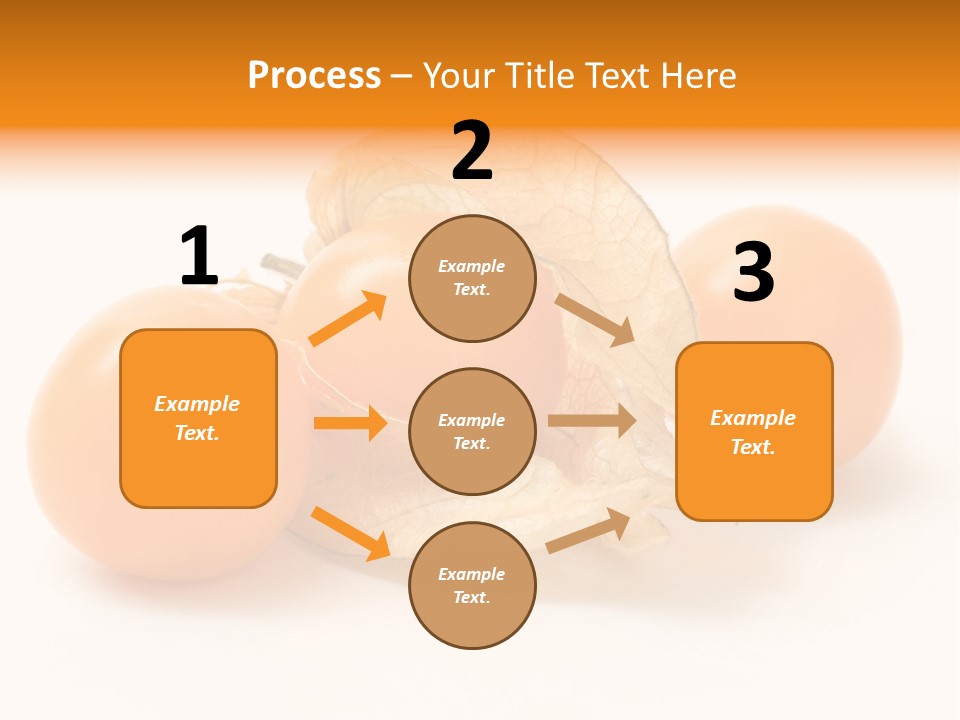 A Group Of Tomatoes With Leaves On A White Background PowerPoint Template