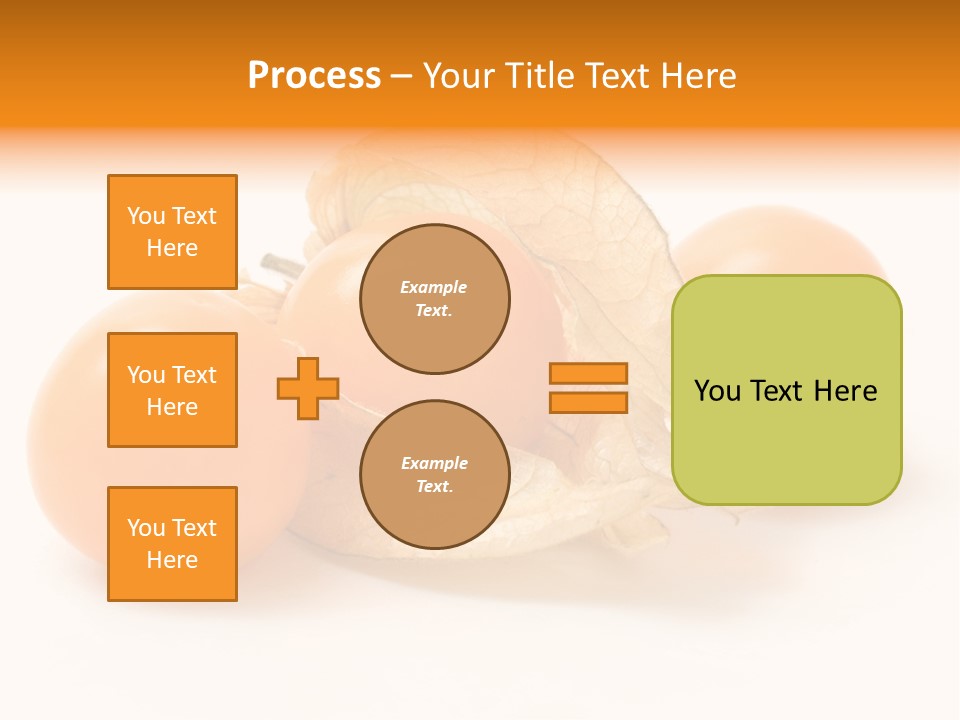 A Group Of Tomatoes With Leaves On A White Background PowerPoint Template