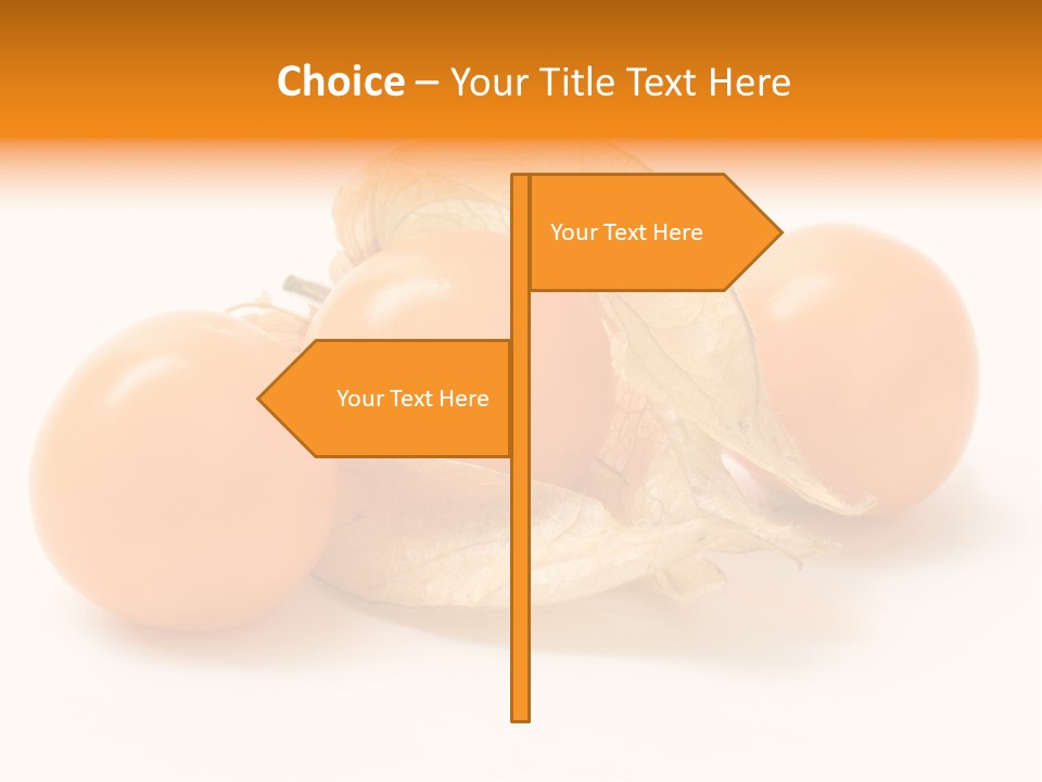 A Group Of Tomatoes With Leaves On A White Background PowerPoint Template