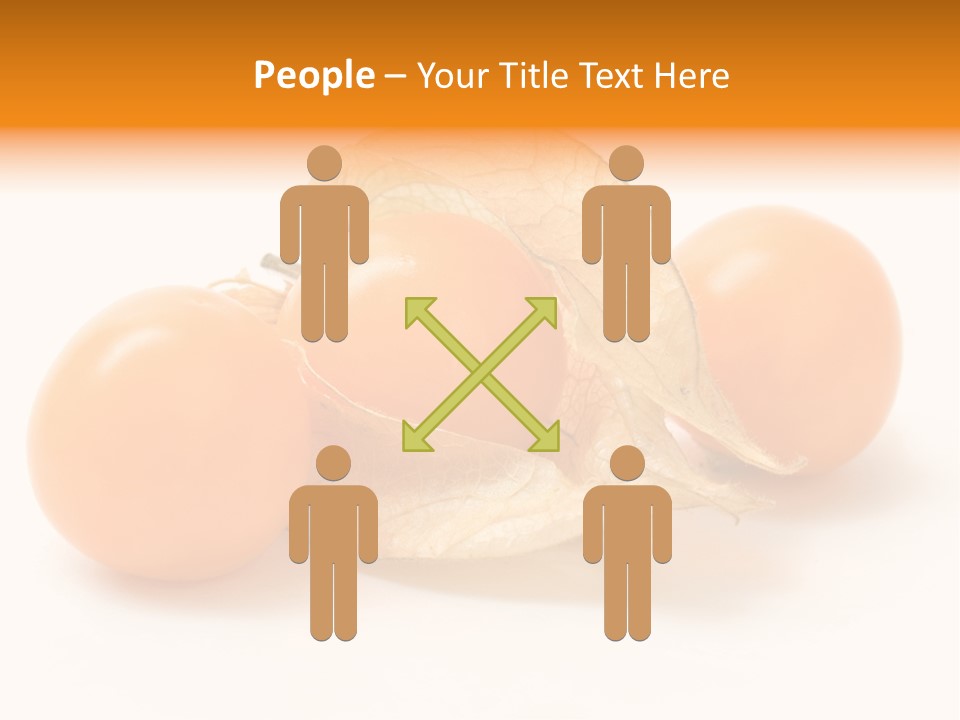 A Group Of Tomatoes With Leaves On A White Background PowerPoint Template