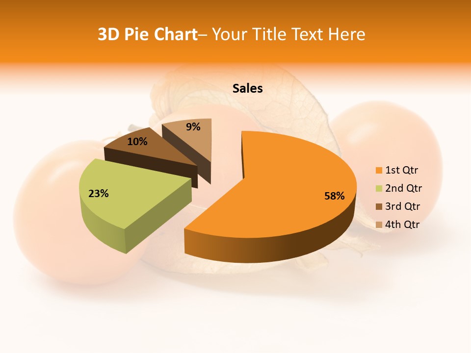 A Group Of Tomatoes With Leaves On A White Background PowerPoint Template