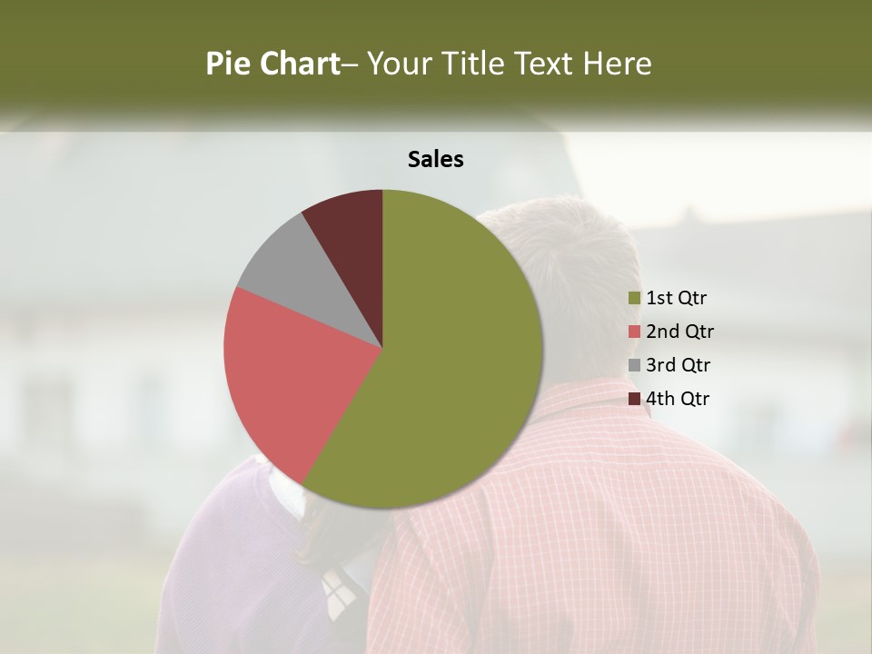 A Young Boy And A Young Girl Hugging In Front Of A House PowerPoint Template