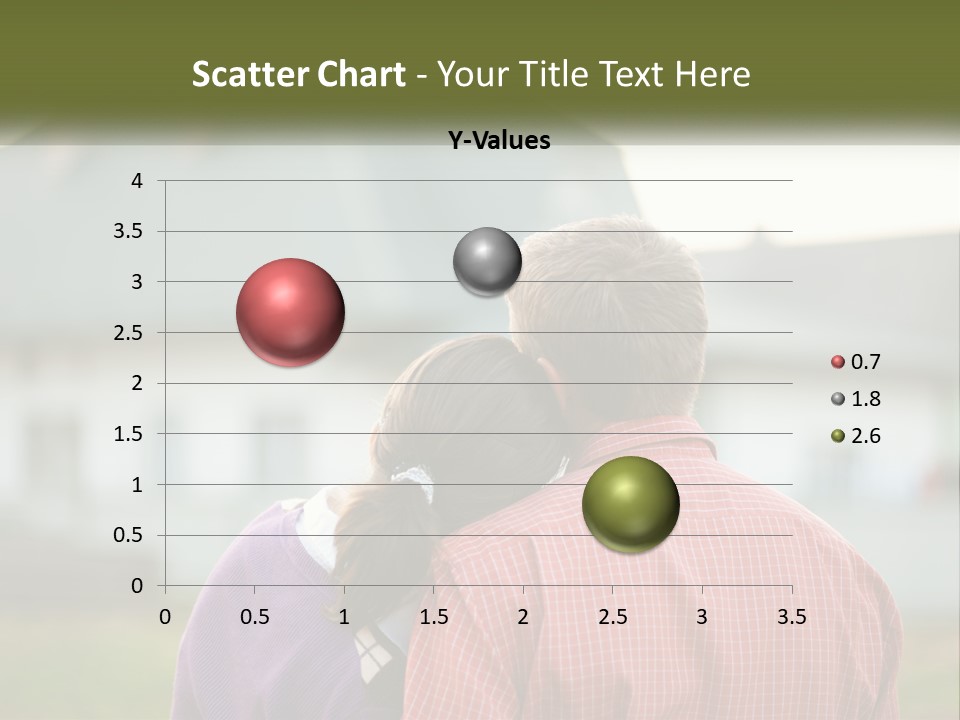 A Young Boy And A Young Girl Hugging In Front Of A House PowerPoint Template