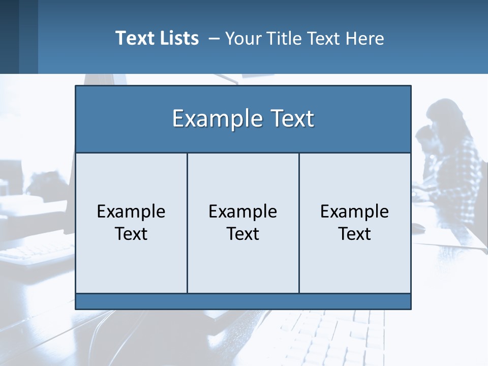 A Man Sitting In Front Of A Computer Monitor PowerPoint Template