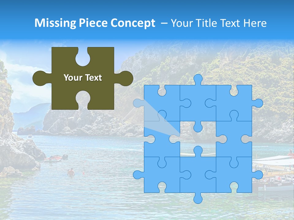 A Group Of Boats Floating On Top Of A Body Of Water PowerPoint Template