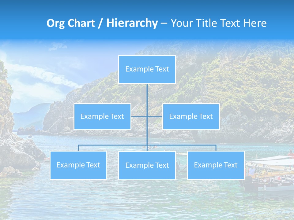 A Group Of Boats Floating On Top Of A Body Of Water PowerPoint Template