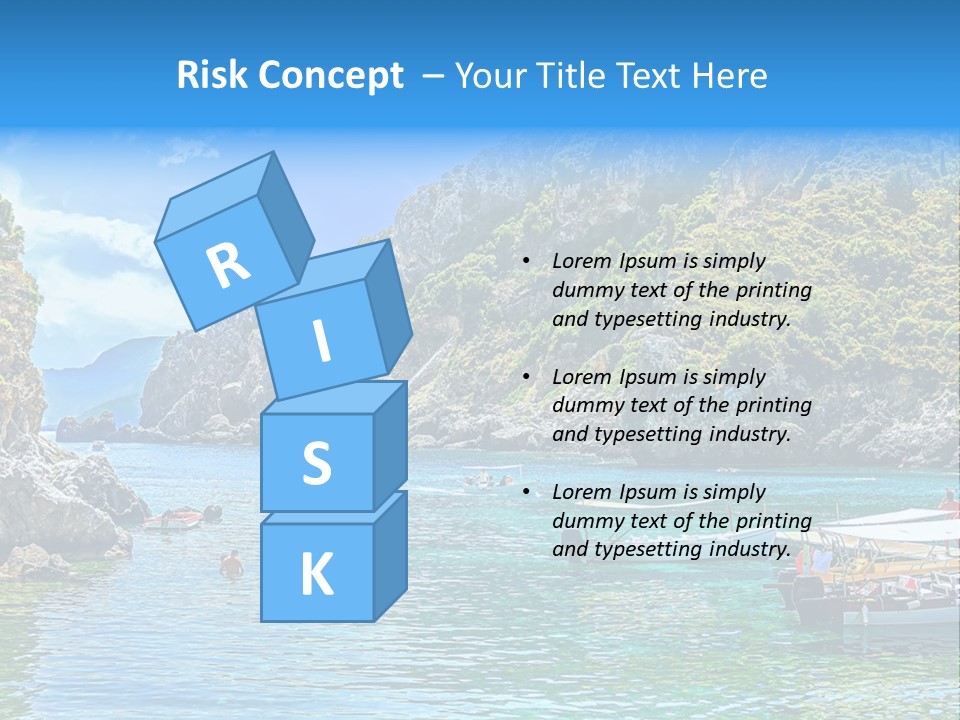 A Group Of Boats Floating On Top Of A Body Of Water PowerPoint Template