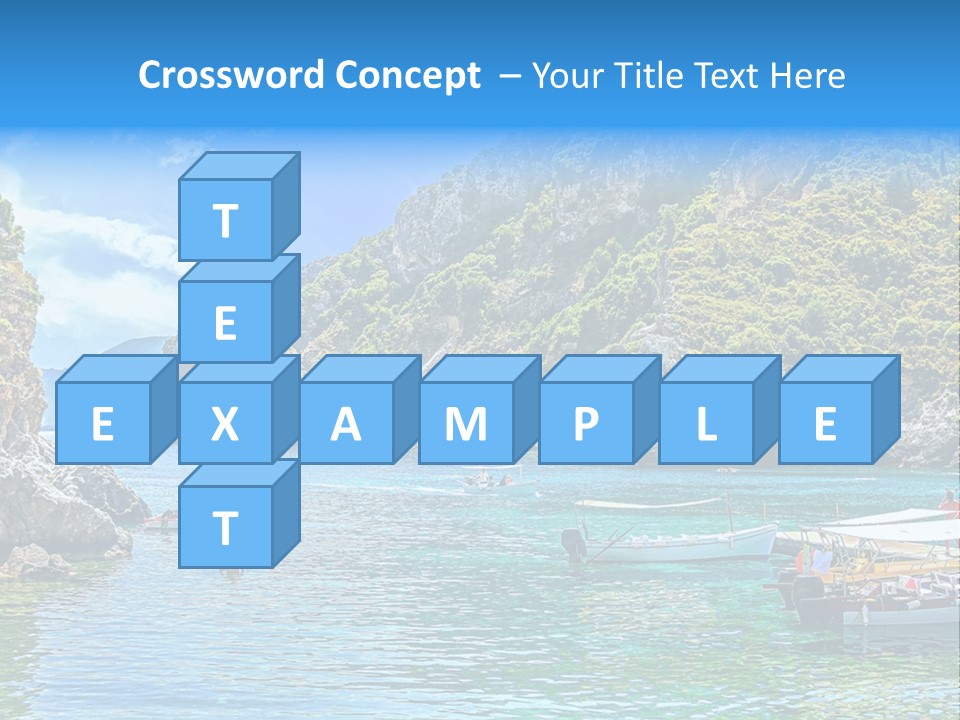 A Group Of Boats Floating On Top Of A Body Of Water PowerPoint Template