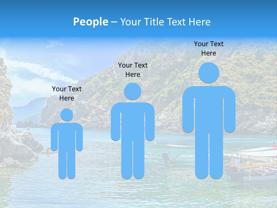 A Group Of Boats Floating On Top Of A Body Of Water PowerPoint Template