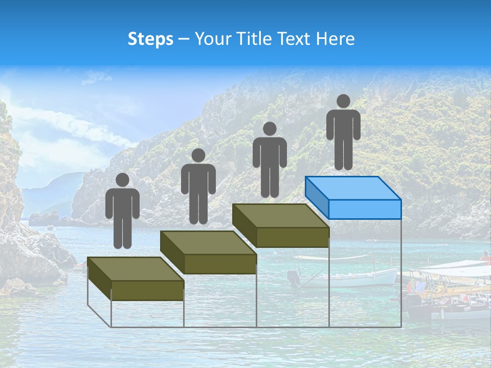 A Group Of Boats Floating On Top Of A Body Of Water PowerPoint Template