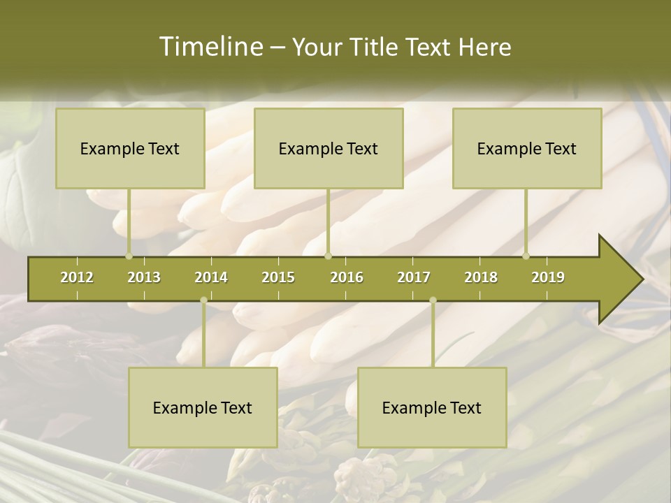A Bunch Of White Asparagus Sitting On Top Of A Table PowerPoint Template