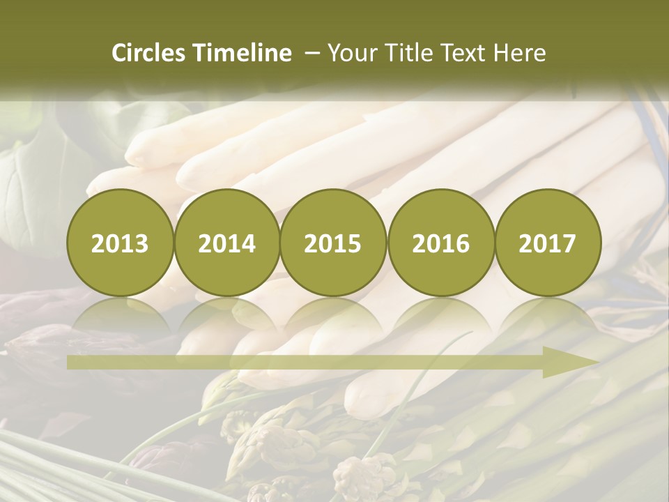 A Bunch Of White Asparagus Sitting On Top Of A Table PowerPoint Template