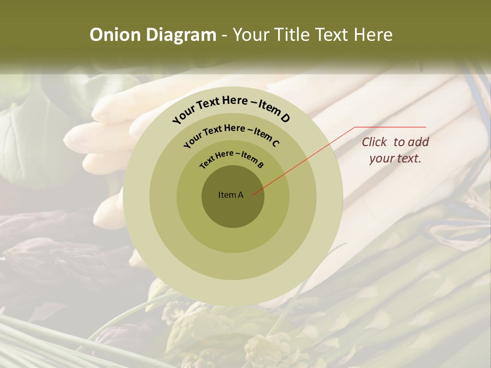 A Bunch Of White Asparagus Sitting On Top Of A Table PowerPoint Template