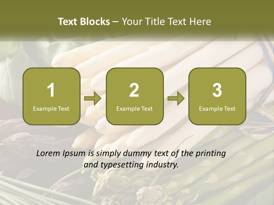 A Bunch Of White Asparagus Sitting On Top Of A Table PowerPoint Template