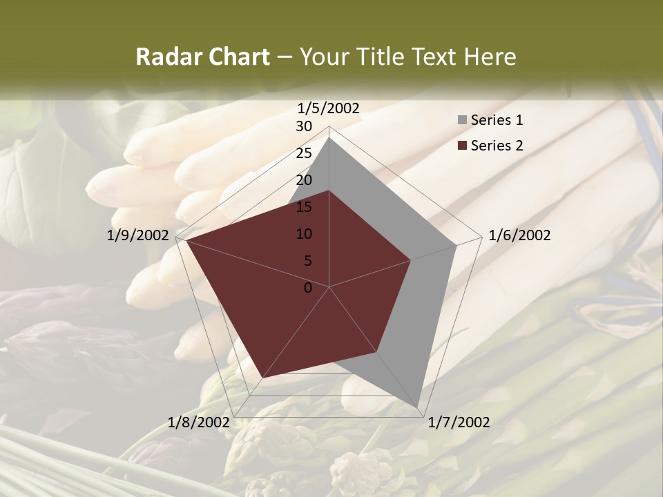 A Bunch Of White Asparagus Sitting On Top Of A Table PowerPoint Template