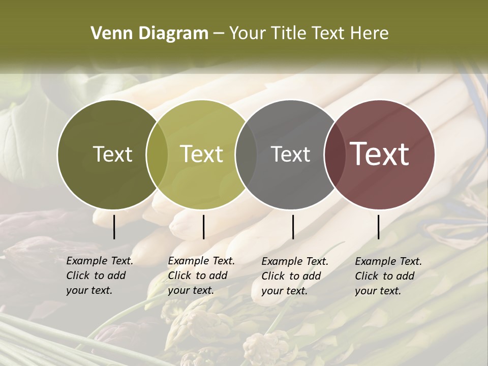 A Bunch Of White Asparagus Sitting On Top Of A Table PowerPoint Template