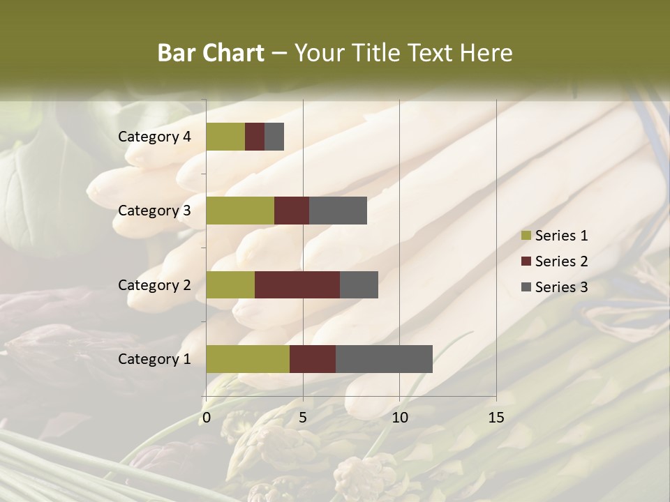 A Bunch Of White Asparagus Sitting On Top Of A Table PowerPoint Template