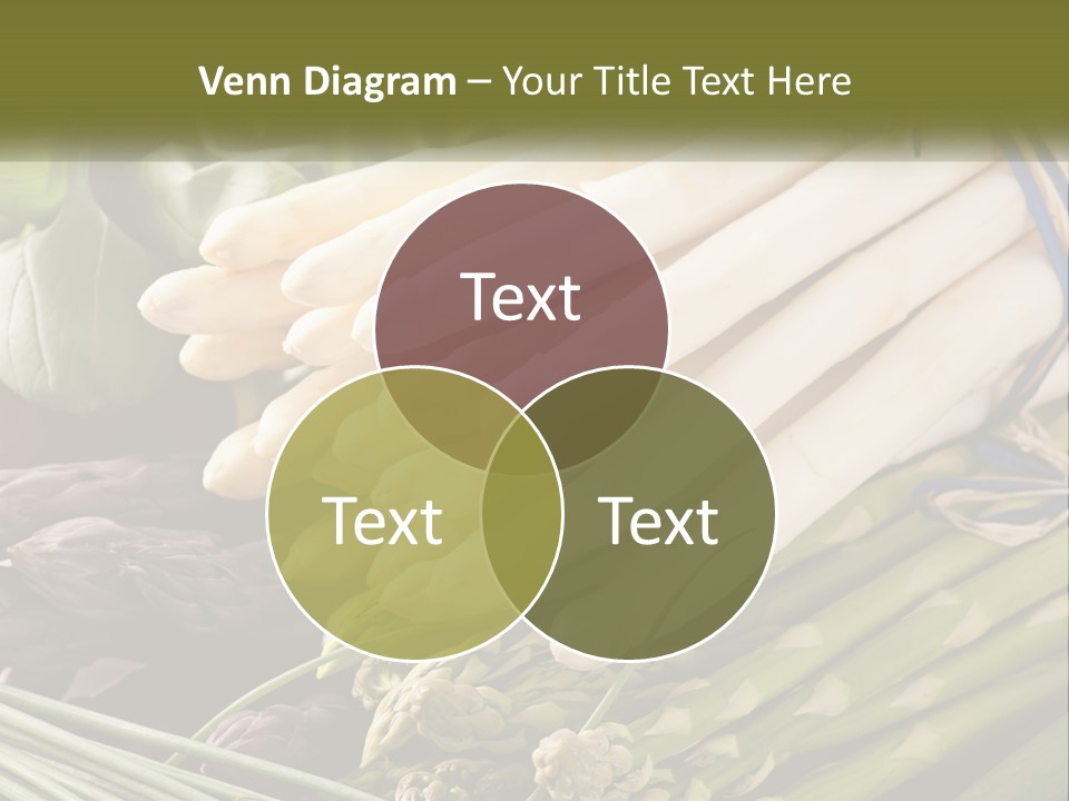 A Bunch Of White Asparagus Sitting On Top Of A Table PowerPoint Template