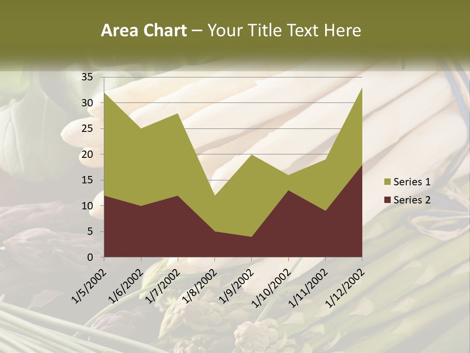 A Bunch Of White Asparagus Sitting On Top Of A Table PowerPoint Template