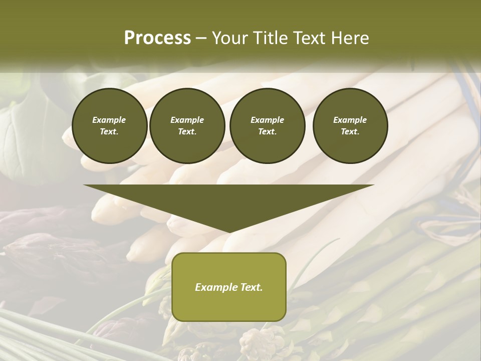 A Bunch Of White Asparagus Sitting On Top Of A Table PowerPoint Template