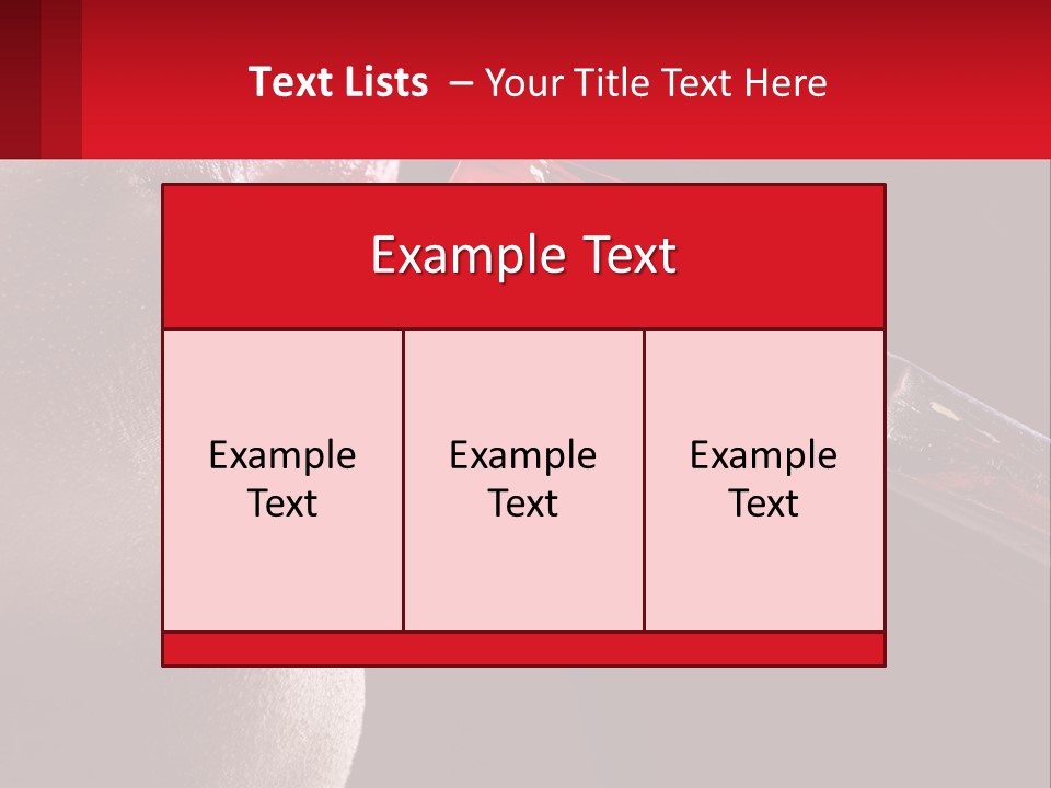 A Woman's Lips Are Painted Red With A Brush PowerPoint Template