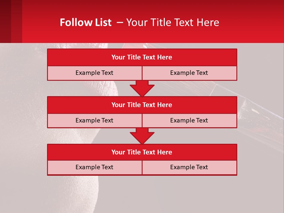 A Woman's Lips Are Painted Red With A Brush PowerPoint Template