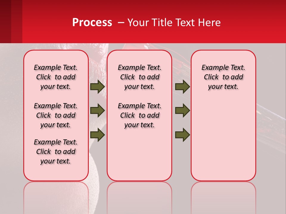 A Woman's Lips Are Painted Red With A Brush PowerPoint Template